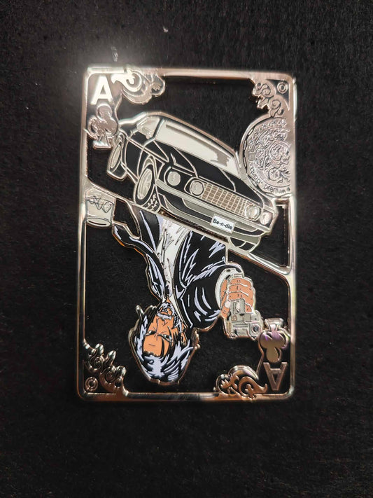 John Wick Silver Edition LE 50 Enamel Pin by Bendiesticks Pre Sale