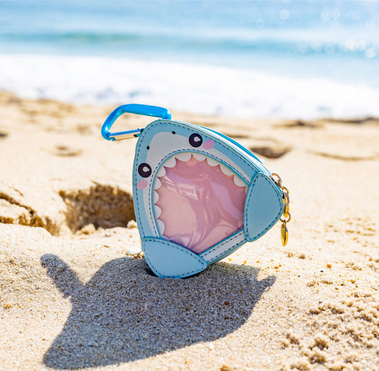 Blue Shark Mini ITA Bag Keychain by Fin Palz