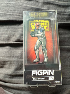 Star Wars the Clone Wars FIGPIN Clone Trooper #574 Unlocked