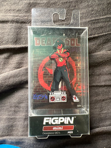 FiGPiN Mini Deadpool 80's M25 Unlocked