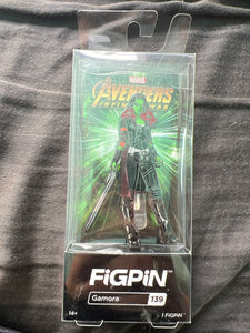 Avengers Infinity War FiGPiN Gamora #139 Soft Locked