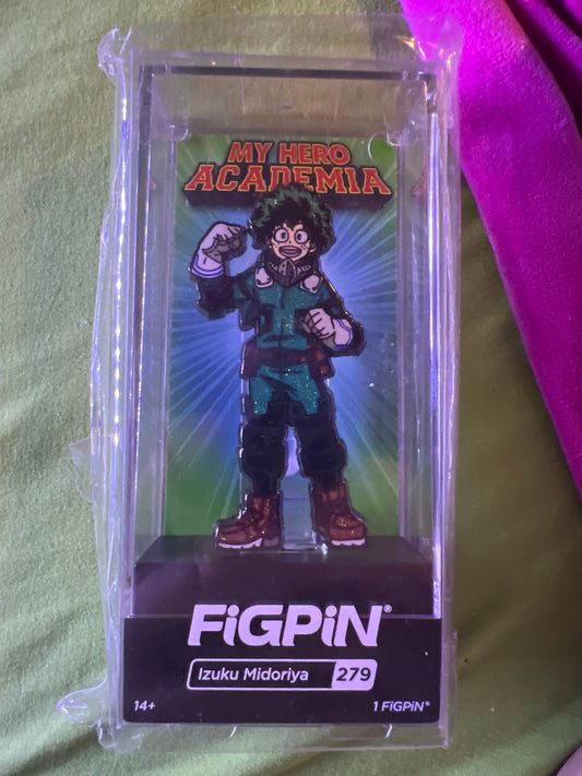 FiGPiN #279 Glitter My Hero Academia Locked Izuku Midoriya