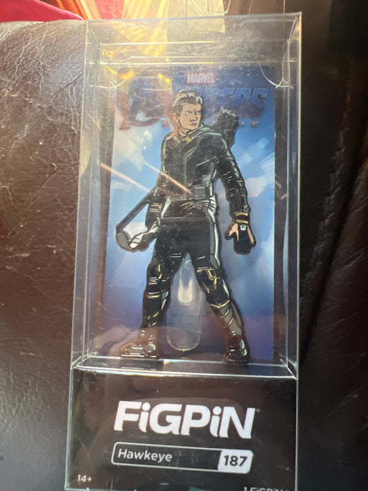 Avengers FiGPiN Hawkeye #187 LOCKED soft