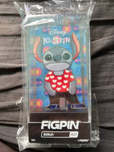 FiGPiN Disney Lilo & Stitch Traveling Stitch #421 Limited Edition 1500 Locked