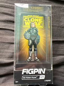 Star Wars the Clone Wars FIGPIN Bo-Katan Kryze #571 Limited Unlocked