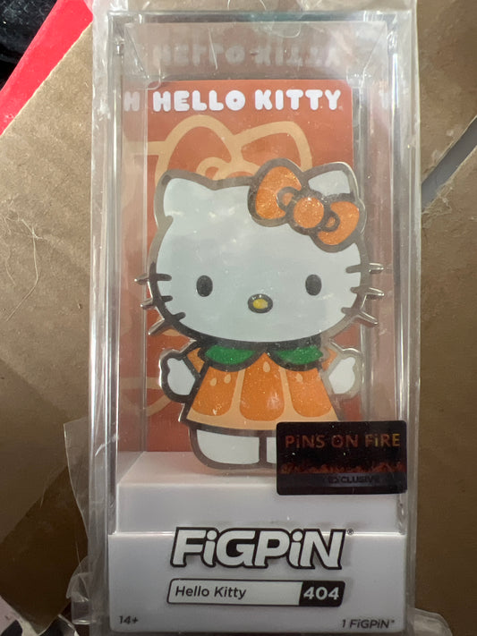 FiGPiN Hello Kitty 404 Chase Locked Pumpkin