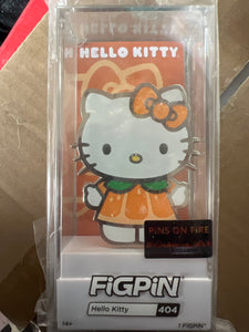 FiGPiN Hello Kitty 404 Chase Locked Pumpkin