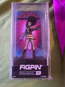 FiGPiN My Hero Academia Momo Yaoyorozu #181 LOCKED