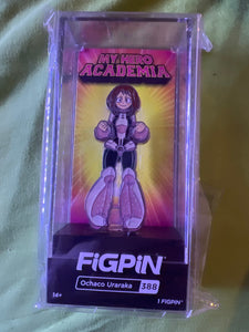 FiGPiN #388 My Hero Academia Locked Ochaco Uraraka Glitter