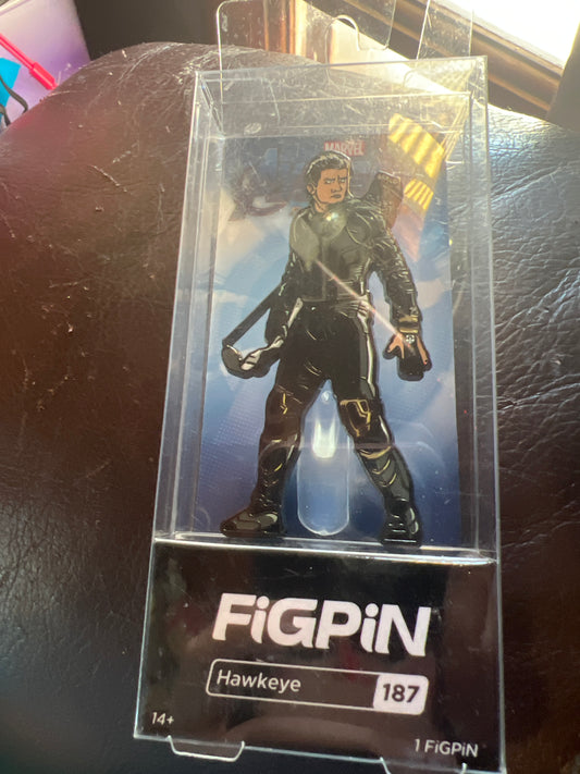 Avengers FiGPiN Hawkeye #187 LOCKED soft