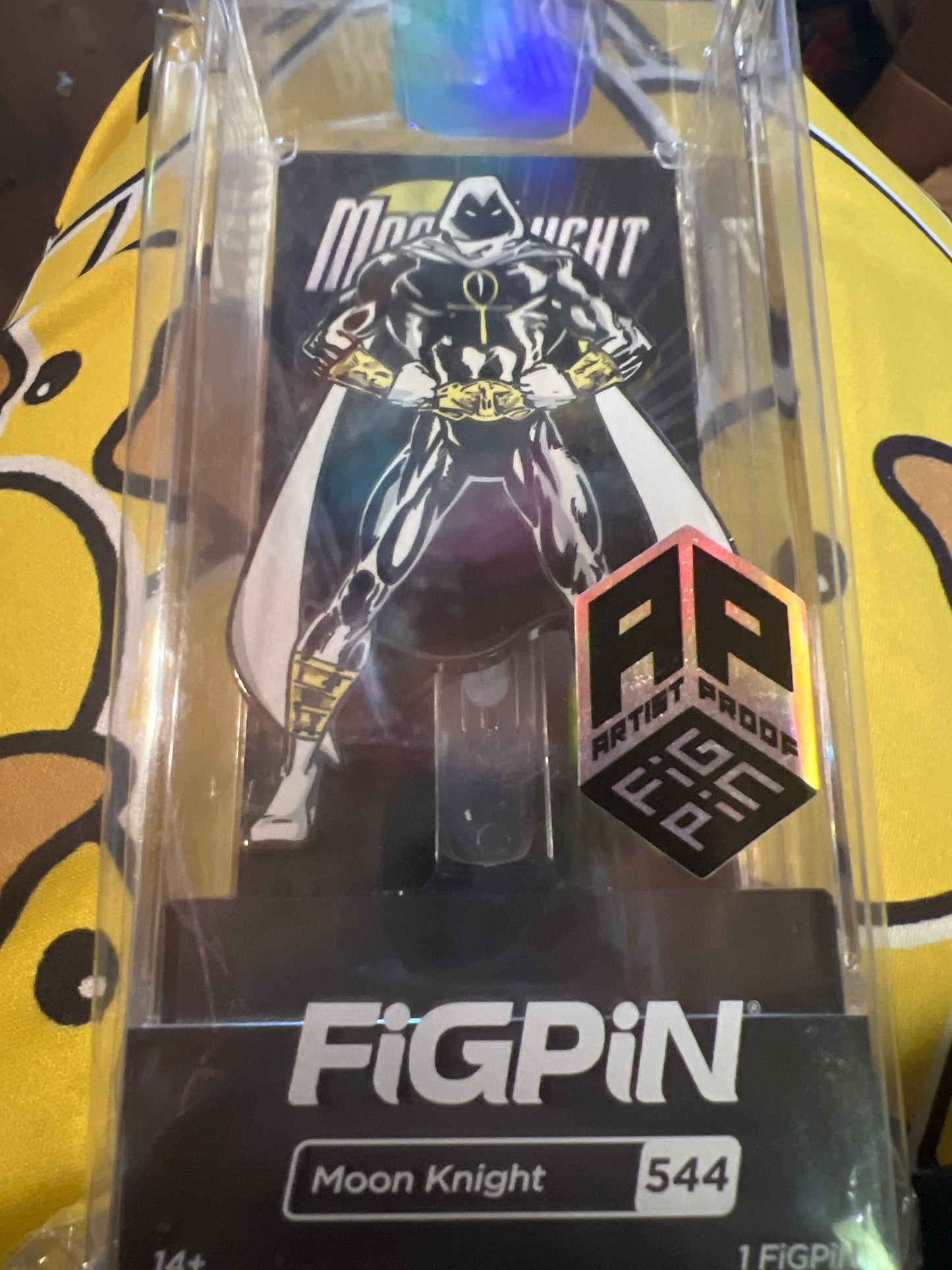 FiGPiN Marvel FiGPiN Moonknight Pin Ap Artist Proof #544