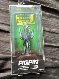 Star Wars the Clone Wars FIGPIN Ahsoka Tano #520 unLocked