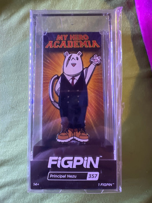 Principal Nezu My Hero Academia #357 FiGPiN ECCC 2020 Exclusive LE1000 MHA Locked
