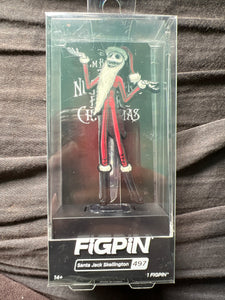 FiGPiN Santa Jack Nightmare Before Christmas #497 Locked