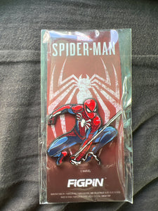 Spider-Man Figpin #119 PS4 Preorder Exclusive Marvel Gamerverse Pin LOCKED