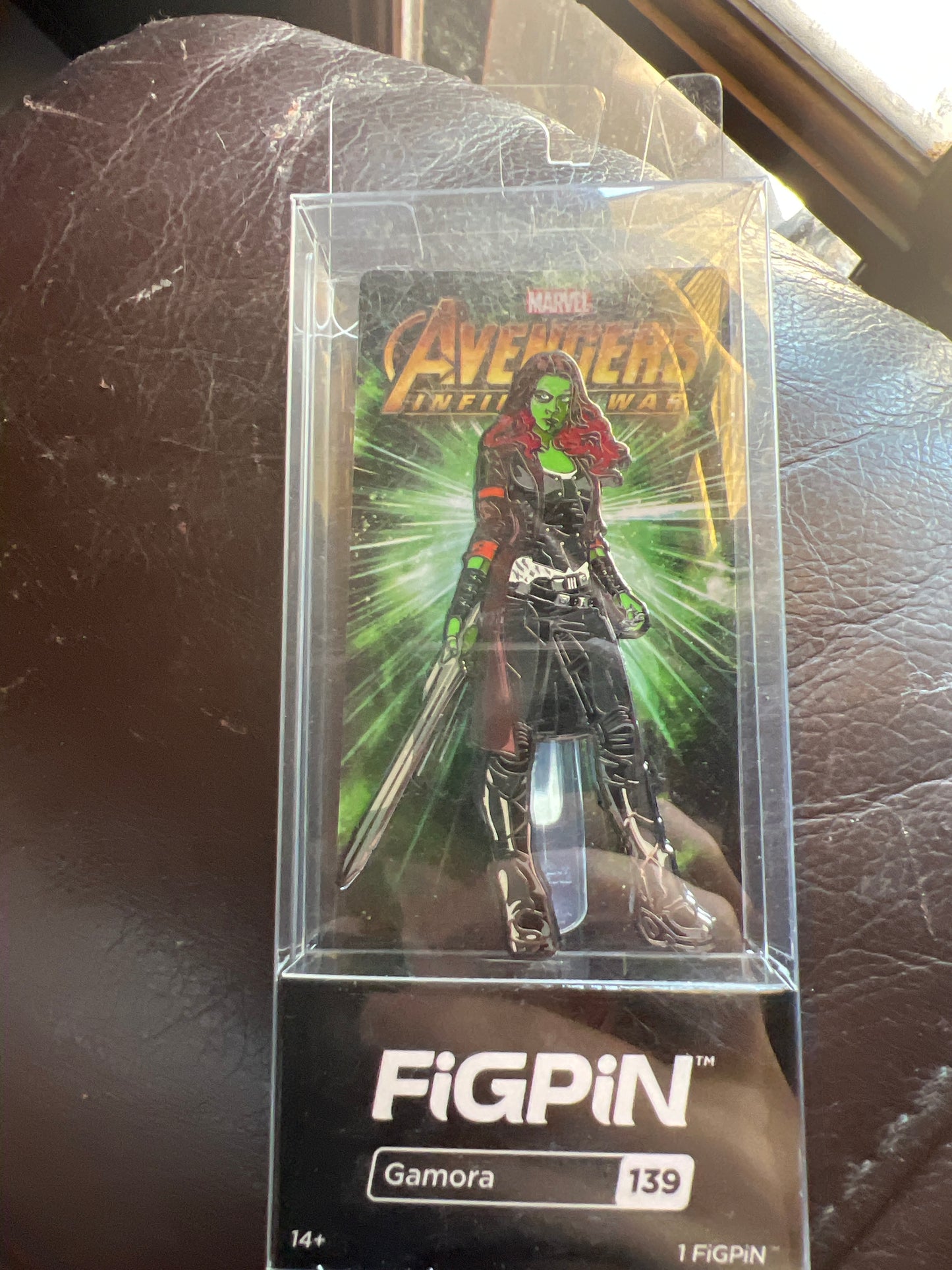 Avengers Infinity War FiGPiN Gamora #139 Soft Locked