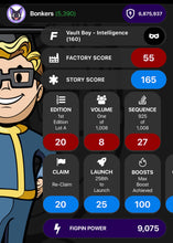 Load image into Gallery viewer, FiGPiN Fallout Vault Boy Intelligence #160 Unlocked
