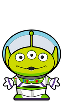 Load image into Gallery viewer, FIGPIN Disney Alien Remix Toy Story Buzz #412
