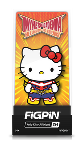 Sanrio My Hero Academia FiGPiN Hello Kitty All Might #391