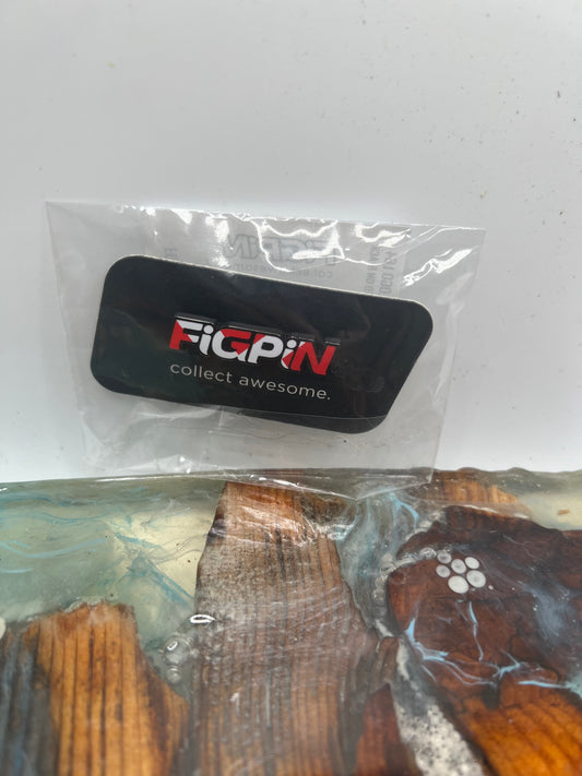 FiGPiN Logo Anime Expo AX 2022 FiGPiN Logo Pin #L64 LE 500 White & Red On Black