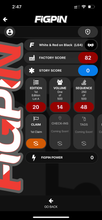 Load image into Gallery viewer, FiGPiN Logo Anime Expo AX 2022 FiGPiN Logo Pin #L64 LE 500 White &amp; Red On Black
