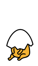 Load image into Gallery viewer, FiGPiN Sanrio Gudetama I Can’t #514 Limited Edition
