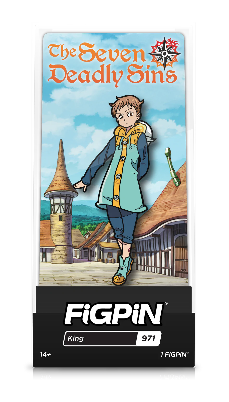FiGPiN King Ban Escanor The Seven Deadly Sins #968 969 971 Set of 3