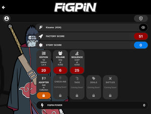 FiGPiN Kisame #454 LOCKED Naruto