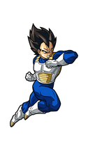Load image into Gallery viewer, FiGPiN Dragon Ball Super Vegeta #835
