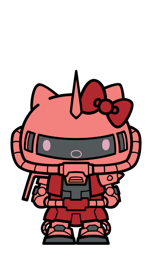 FiGPiN Sanrio Char's Zaku II Hello Kitty #777