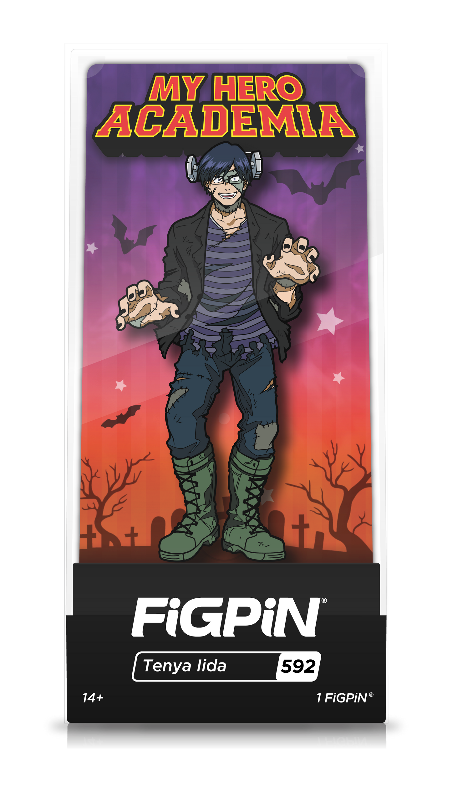 FiGPiN Tenya Iida My Hero Academia Halloween Frankenstein #592