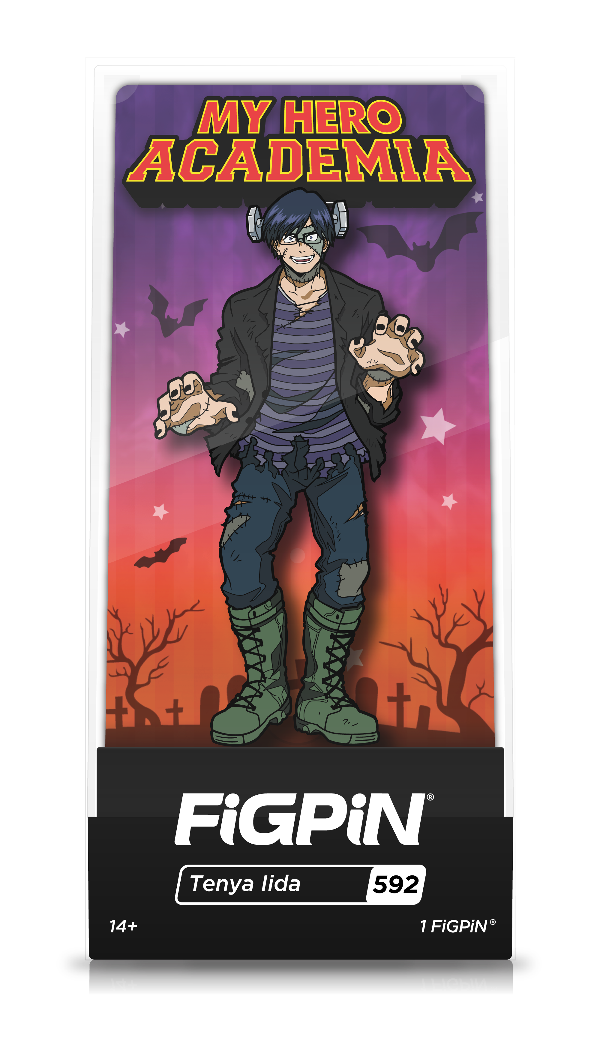 FiGPiN Tenya Iida My Hero Academia Halloween Frankenstein #592