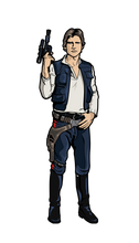 Load image into Gallery viewer, FiGPiN Star Wars: A New Hope Han Solo #749
