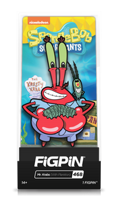 FiGPiN SpongeBob SquarePants Mr. Krabs (with Plankton) Pin #468