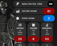 Load image into Gallery viewer, FiGPiN NYCC Spider-Man Into The Spiderverse Spider-Noir Limited Edition #298 Locked
