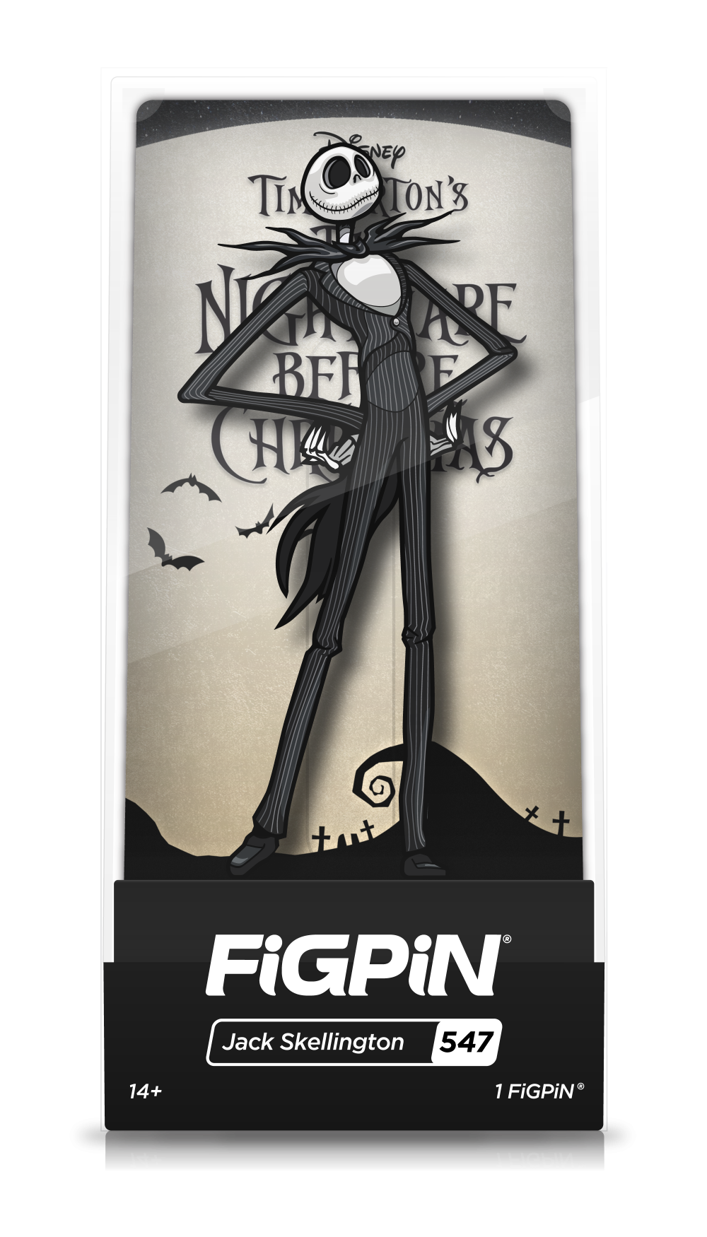 FIGPIN Nightmare Before Christmas Disney Jack Skellington #547