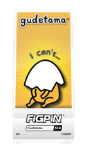 Load image into Gallery viewer, FiGPiN Sanrio Gudetama I Can’t #514 Limited Edition
