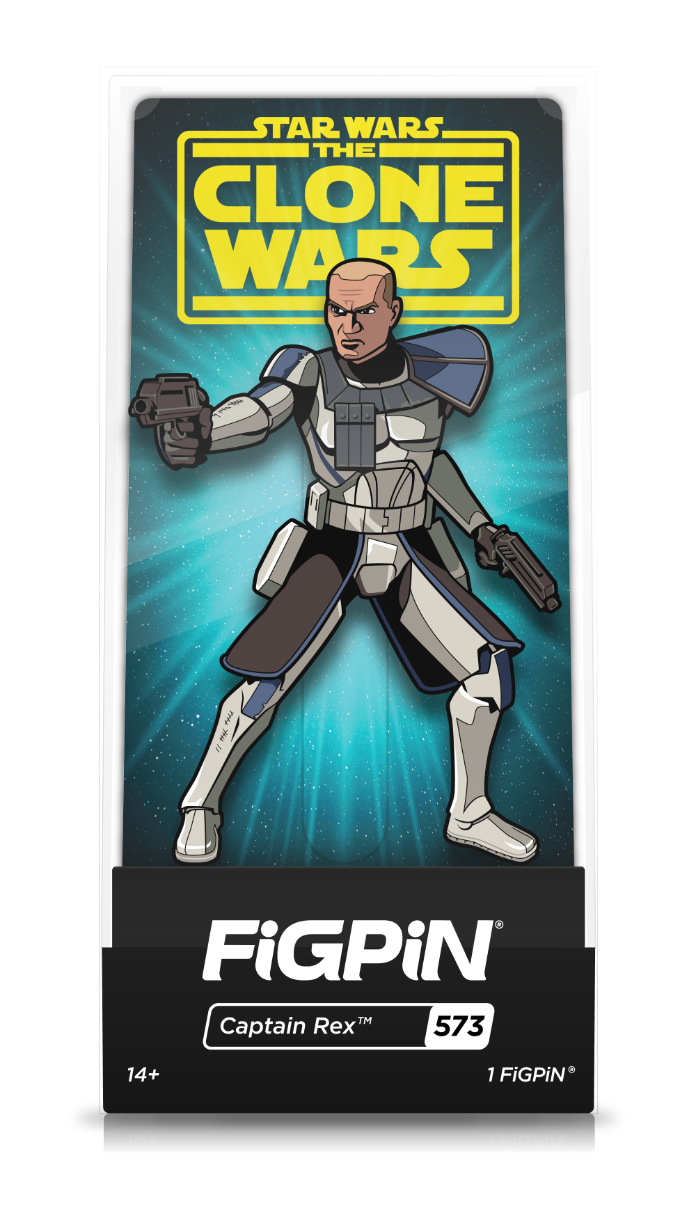 Star Wars the Clone Wars FIGPIN Captain Rex #573