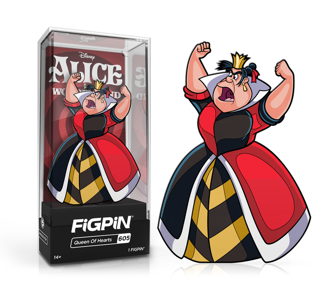 Queen of Hearts FiGPiN #605 | Alice in Wonderland Pin