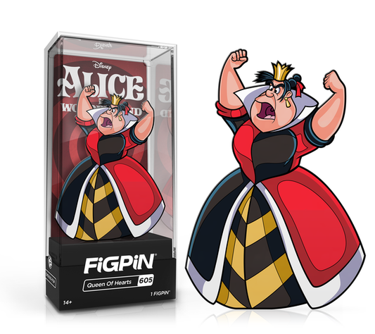 Queen of Hearts FiGPiN #605 | Alice in Wonderland Pin