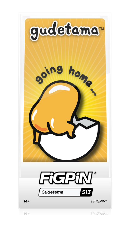 FiGPiN Sanrio Gudetama Going Home #513 Limited Edition