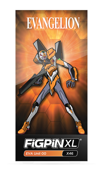 EVA Unit 00 FiGPiN XL #X46 | Neon Genesis Evangelion 6.25-Inch Collectible Pin