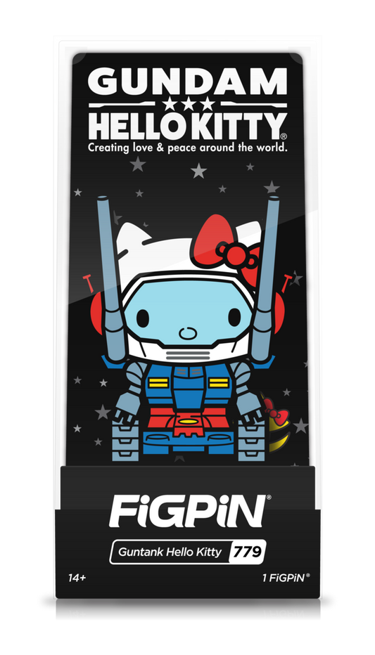 FiGPiN Sanrio Guntank Hello Kitty #779 Limited Edition 2k