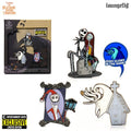 Nightmare Before Christmas 3-Piece Pin Set Entertainment Earth Exclusive