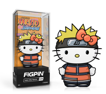 Hello Kitty Naruto FiGPiN #635 | Sanrio x Naruto Crossover Collectible Pin