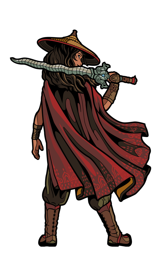 FiGPiN Raya and the Last Dragon Raya Pin #602