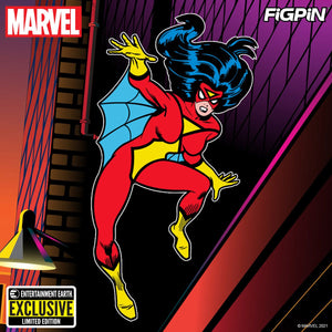 Marvel Spider-Woman FiGPiN Classic Enamel Pin Entertainment Earth Exclusive