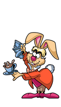 Load image into Gallery viewer, FiGPiN Disney Alice In Wonderland March Hare #607 Limited Edition

