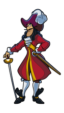 Load image into Gallery viewer, Disney Villians Peter Pan FiGPiN Captain Hook #950
