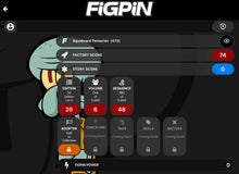 Load image into Gallery viewer, FiGPiN  SpongeBob SquarePants Squidward Tentacles Pin #470 Locked
